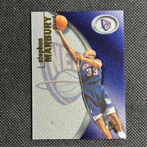 2000-01 Fleer EX Stephon Marbury # 55 New Jersey Nets